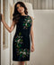 Embroidery Detailed Shift Linen Dress